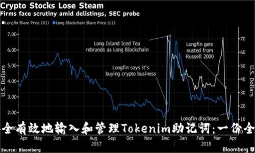 如何安全有效地输入和管理Tokenim助记词：一份全面指南